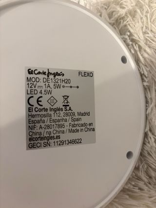 Lámpara LED Flexo Regulable 3 Niveles
