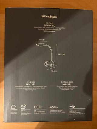 Lámpara LED Flexo Regulable 3 Niveles