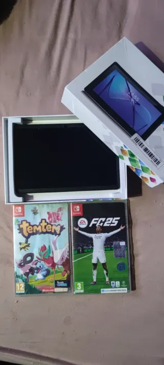 Tablet y dos juegos Nintendo switch 50€ todo