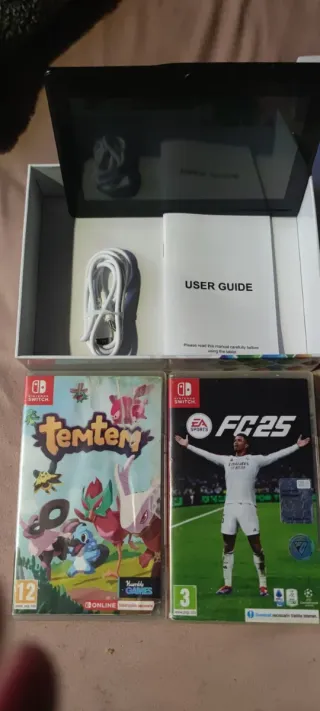 Tablet y dos juegos Nintendo switch 50€ todo