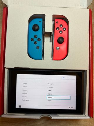 Nintendo Switch con caja original