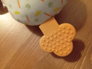 Cojín cuello bebé peluche conejo