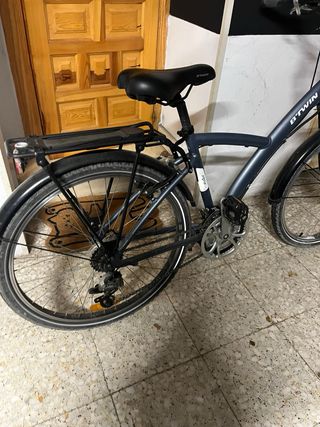 Bicicleta BTWIN gris
