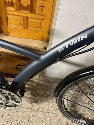 Bicicleta BTWIN gris
