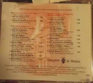 CD Músiques de Festa Manresa