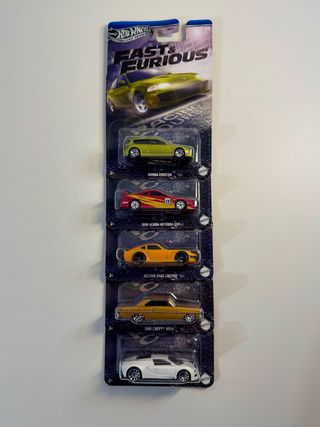 Hotwheels Fast & Furious 5 autos