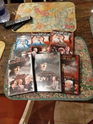 Lote 12 DVDs Sherlock Holmes (Jeremy Brett)