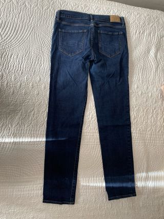 Calças de ganga azuis