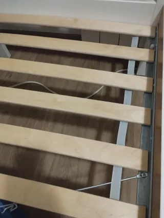 Cama infantil KRITTER blanca.