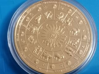 Moneda de Aries Dorada