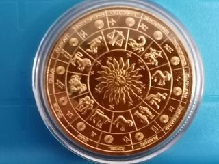 Moneda de Aries Dorada