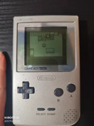 Consola Nintendo Game Boy Pocket Plata