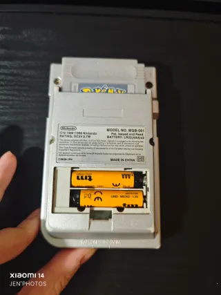 Consola Nintendo Game Boy Pocket Plata