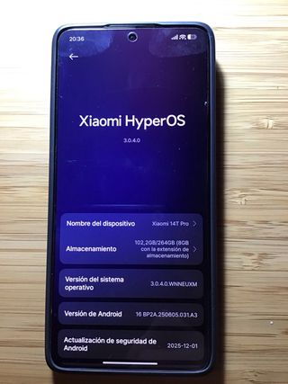 Xiaomi 14t pro 256gb Negro