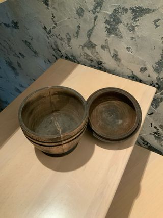 Portagioie Thailandese Legno e Metallo