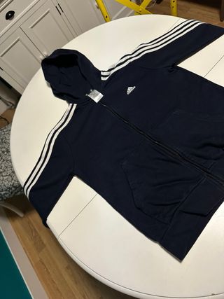 Sudadera Adidas niño azul marino