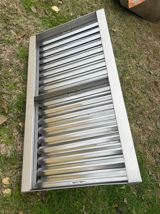 Campana extractora industrial acero inoxidable