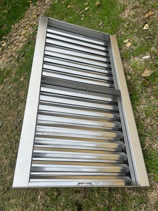 Campana extractora industrial acero inoxidable