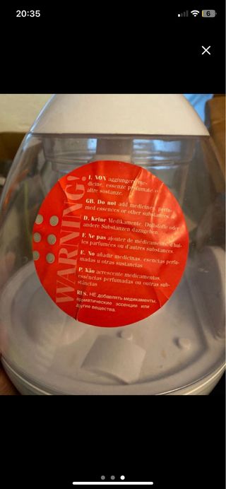 Humificador Breví Blanco y Transparente