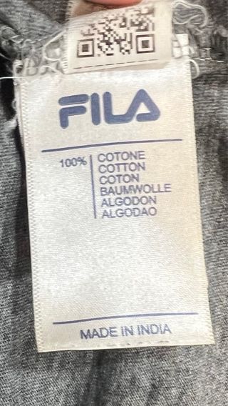 Camiseta tirantes Fila gris