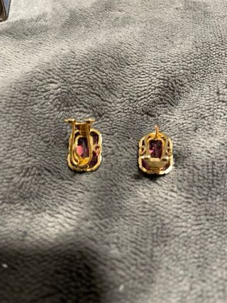 Pendientes antiguos No son de oro solo chapados