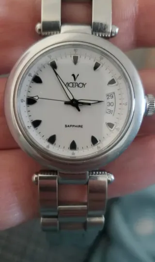 Reloj Viceroy Esfera Blanca Acero