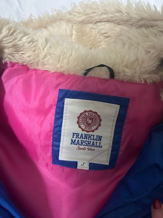 Anorak Azul Franklin & Marshall Mujer