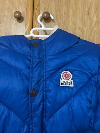 Anorak Azul Franklin & Marshall Mujer