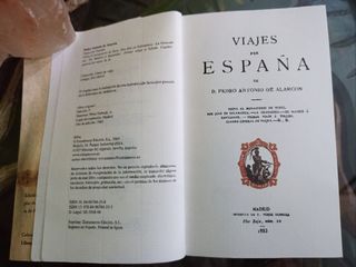 Viajes por España. D. Pedro A.de Alarcón. Facsímil