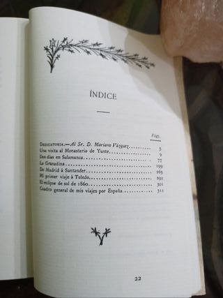 Viajes por España. D. Pedro A.de Alarcón. Facsímil