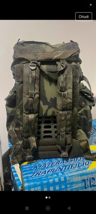 Zaino militare camouflage
