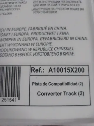 SCX Original Blister 2 Piezas Pistas compatibilida