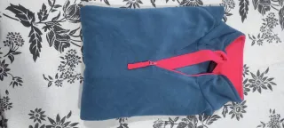 Forro polar Joluvi azul y rosa