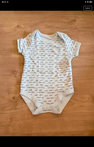 Body bebé estampado tweet tweet 9-12 meses
