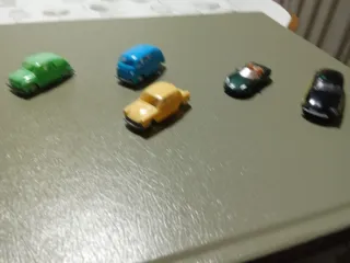 Lote 5 coches escala H0 EKO