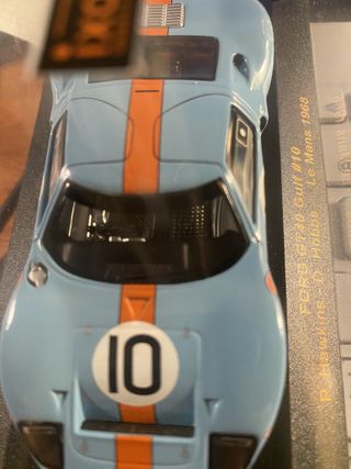 Ford GT40 Gulf 10, Le Mans 1968 Ixo Models.