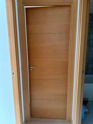 Puerta madera San Rafael. unidad o lote