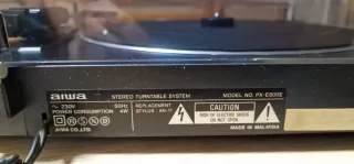 Tocadiscos Aiwa PX-E800E Negro