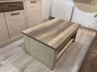 Mesita auxiliar 'Verona'' comedor elevable 65x110.