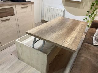 Mesita auxiliar 'Verona'' comedor elevable 65x110.