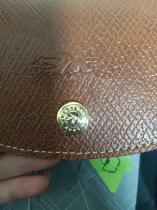 Mochila Longchamp Negra y Marrón