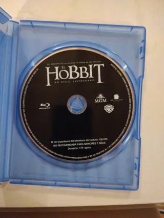 El Hobbit 3D Blu-ray + DVD + Copia Digital