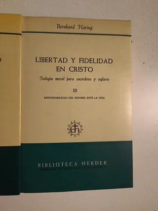 Lote libertad y fidelidad en Cristo