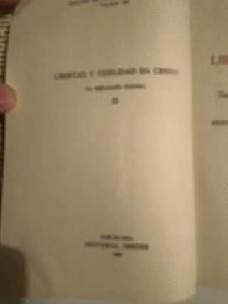 Lote libertad y fidelidad en Cristo