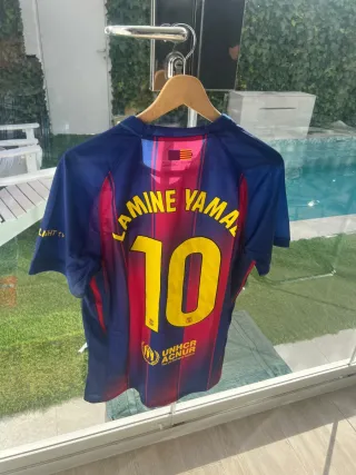 Camiseta Barcelona Lamine Yamal 10