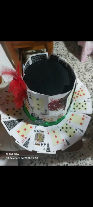 Disfraz Ruleta Casino con Bola y Luz