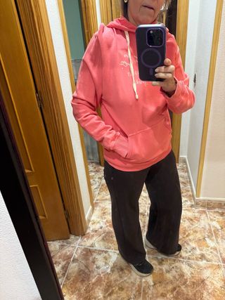 Sudadera Scalpers Coral con Capucha