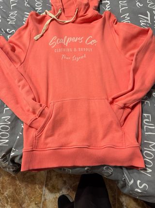 Sudadera Scalpers Coral con Capucha
