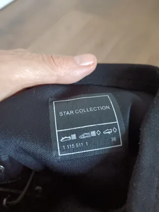 Botas altas de invierno negras