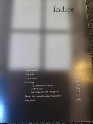 Libro Los Otros (Película)